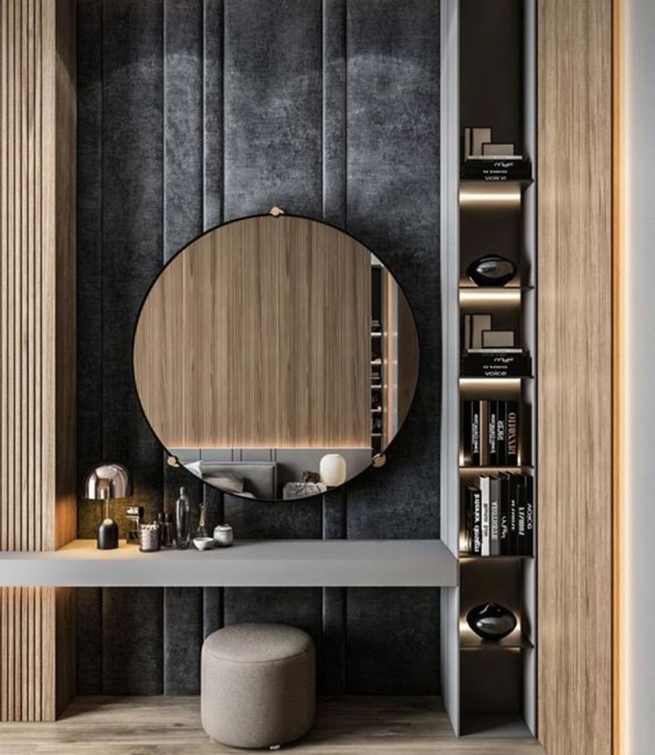 Bàn trang điểm gương thường