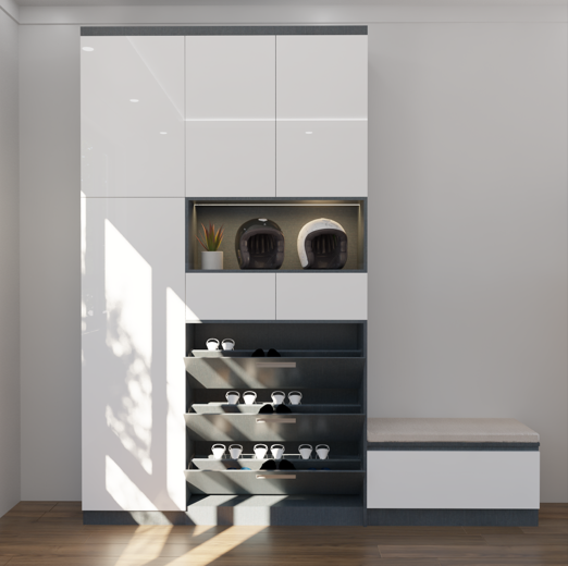 Tủ giày cao cấp