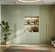 Tủ áo chất liệu gỗ MDF, cánh sơn