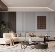 Vách trang trí phòng khách ( ko có đèn led)