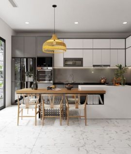 Thiết kế nội thất phòng bếp