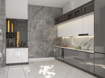 Thiết kế nội thất phòng bếp Sài Gòn