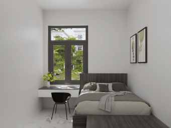 Thiết kế nội thất phòng ngủ nhà Thầy Tuệ - Xã Đồi 61