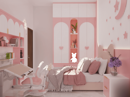 Thiết kế nội thất phòng ngủ nhà Chị Quyên - KP5