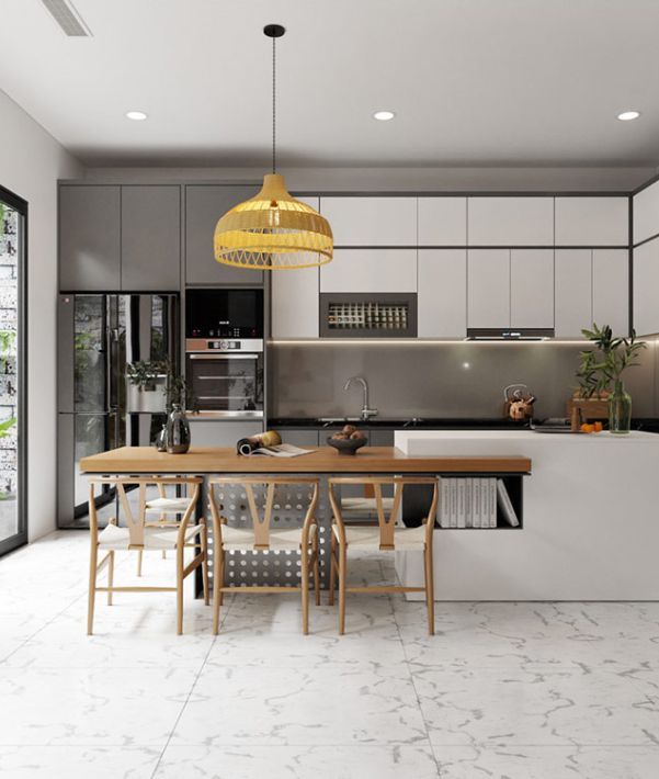 Thiết kế nội thất phòng bếp