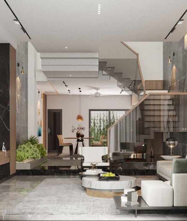 Thi công nội thất nhà phố